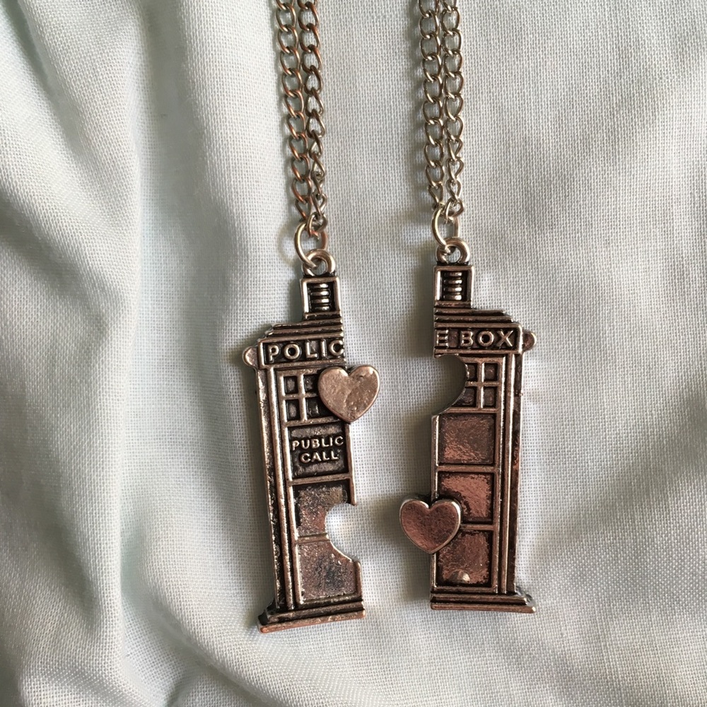 Tardis Necklaces